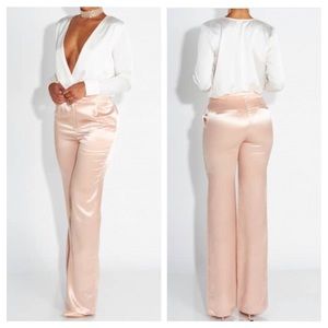 Blush Satin Pant